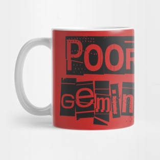 Poor Gemini-Horoscope Mug